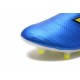 adidas Ace17+ Purecontrol FG - Nuovo Scarpa da Calcio Uomo - Blu Giallo