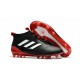 adidas Nuove Calcio Scarpa Ace17+ Purecontrol FG (Nero Bianco Rosso)