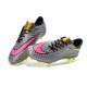 Neymar Nike Hypervenom Phantom FG Scarpe Da Calcio Cromo/ Rosa Hyper/ Oro