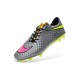 Neymar Nike Hypervenom Phantom FG Scarpe Da Calcio Cromo/ Rosa Hyper/ Oro