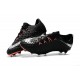 Scarpa da Calcio per Terreni Duri Nike Hypervenom Phantom III FG Nero Metallico