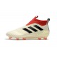 adidas Nuove Calcio Scarpa Ace17+ Purecontrol FG (Bianco Rosso Nero)