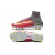 Nike Mercurial Superfly 5 FG Nuovo Scarpe Calcio Rose Grigio Bianco