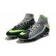 Scarpa Nuovo 2017 Nike Hypervenom Phantom III DF FG ACC - Air Max Grigio Nero