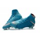 Scarpa Nuovo 2017 Nike Hypervenom Phantom III DF FG ACC - Blu Bianco