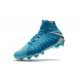 Scarpa Nuovo 2017 Nike Hypervenom Phantom III DF FG ACC - Blu Bianco