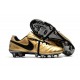 Scarpe Clacio Nike Tiempo Totti X Roma - Oro Nero