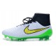 Scarpe da Calcio Uomo Nike Magista Obra FG Bianco Verde Veleno Nero