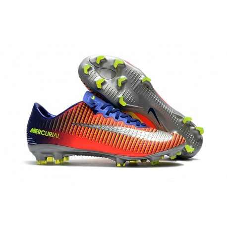 Nike Mercurial Vapor XI FG Scarpe Calcio Uomo - Blu Cromo Cremise