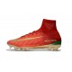 Nike Mercurial Superfly 5 CR7 FG Nuovo Scarpe Calcio Rosso Oro