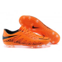 Scarpini Calcio Uomo 2015 Nike Hypervenom Phantom FG ACC Arancio Nero