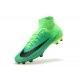 Nike Mercurial Superfly 5 FG Nuovo Scarpe Calcio Verde Nero