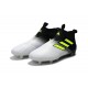 adidas Nuove Calcio Scarpa Ace17+ Purecontrol FG (Nero Bianco Jaune)