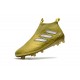 adidas Nuove Calcio Scarpa Ace17+ Purecontrol FG (Oro Bianco)