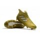 adidas Nuove Calcio Scarpa Ace17+ Purecontrol FG (Oro Bianco)