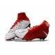 Nike Scarpe Calcio - Hypervenom Phantom III DF FG Rosso Bianco