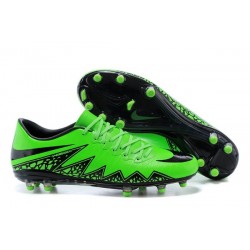 Scarpini Calcio Uomo 2015 Nike Hypervenom Phantom FG ACC Verde Nero