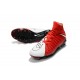 Nike Scarpe Calcio - Hypervenom Phantom III DF FG Rosso Bianco