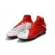 Nike Scarpe Calcio - Hypervenom Phantom III DF FG Rosso Bianco