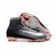 Nike 2017 Mercurial Superfly V FG ACC Uomo Scarpa Nero Grigio Bianco