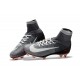 Nike 2017 Mercurial Superfly V FG ACC Uomo Scarpa Nero Grigio Bianco