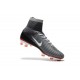 Nike 2017 Mercurial Superfly V FG ACC Uomo Scarpa Nero Grigio Bianco