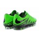 Scarpini Calcio Uomo 2015 Nike Hypervenom Phantom FG ACC Verde Nero