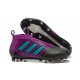 Scarpe Calcio 2017 adidas Ace17+ Purecontrol FG (Viola Nero Blu)