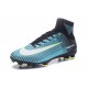 Nike 2017 Mercurial Superfly V FG ACC Uomo Scarpa Blu Bianco