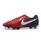 Scarpe Clacio Nike Tiempo Legend VII FG Nuovo Uomo - Rosso Bianco