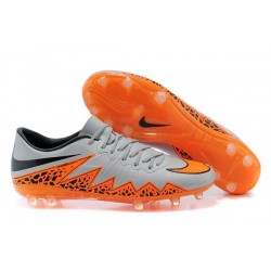 Scarpini Calcio Uomo 2015 Nike Hypervenom Phantom FG ACC Metallico Arancio