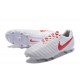 Scarpe Clacio Nike Tiempo Legend VII FG Nuovo Uomo - Bianco Rosso