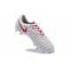 Scarpe Clacio Nike Tiempo Legend VII FG Nuovo Uomo - Bianco Rosso