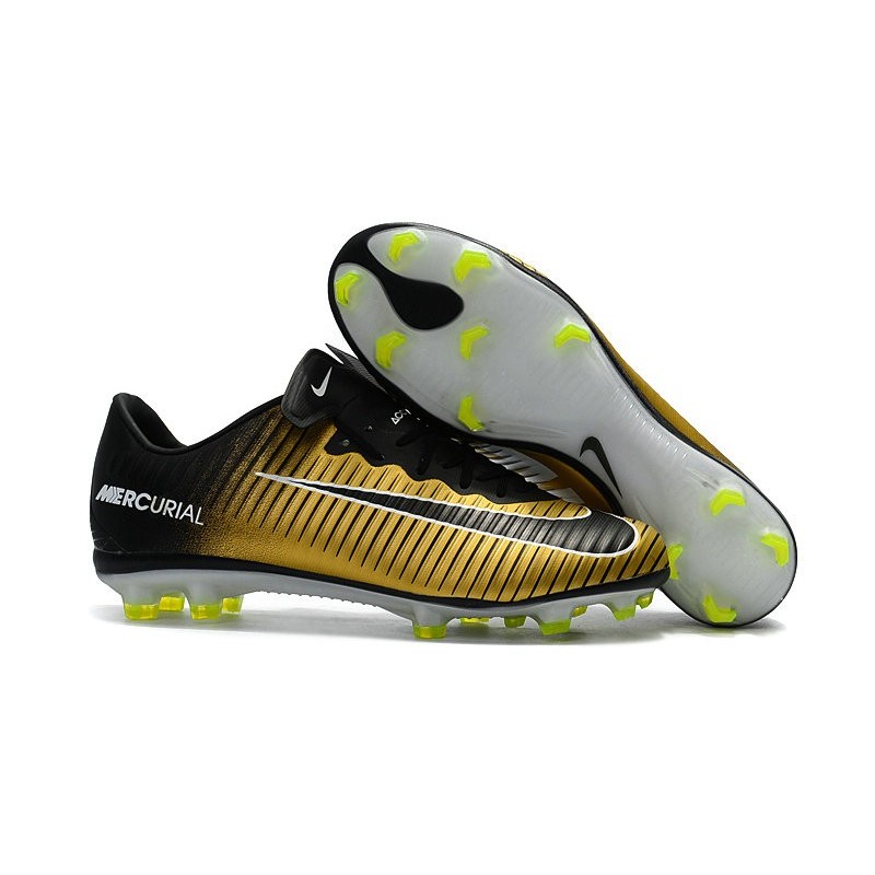 Nike Mercurial Vapor XI FG Scarpe Calcio Uomo Giallo Nero