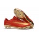 Nike Mercurial Vapor XI CR7 FG Scarpe Calcio Uomo - Rosso Oro