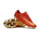 Nike Mercurial Vapor XI CR7 FG Scarpe Calcio Uomo - Rosso Oro