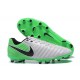 Nike Tiempo Legend 7 FG Pelle di Canguro Scarpa - Bianco Verde