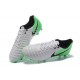 Nike Tiempo Legend 7 FG Pelle di Canguro Scarpa - Bianco Verde