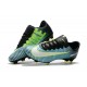 Nike Mercurial Vapor XI FG Scarpe Calcio Uomo - Blu Nero Verde