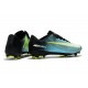 Nike Mercurial Vapor XI FG Scarpe Calcio Uomo - Blu Nero Verde
