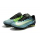 Nike Mercurial Vapor XI FG Scarpe Calcio Uomo - Blu Nero Verde