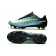 Nike Mercurial Vapor XI FG Scarpe Calcio Uomo - Blu Nero Verde