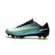 Nike Mercurial Vapor XI FG Scarpe Calcio Uomo - Blu Nero Verde