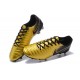 Scarpe Clacio Nike Tiempo Legend VII FG Nuovo Uomo - Oro Nero