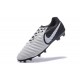 Nike Tiempo Legend 7 FG Pelle di Canguro Scarpa - Bianco Nero