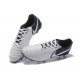 Nike Tiempo Legend 7 FG Pelle di Canguro Scarpa - Bianco Nero