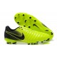 Nike Tiempo Legend 7 FG Pelle di Canguro Scarpa - Verde Nero