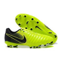 Nike Tiempo Legend 7 FG Pelle di Canguro Scarpa - Verde Nero