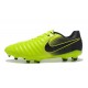 Nike Tiempo Legend 7 FG Pelle di Canguro Scarpa - Verde Nero