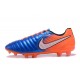 Nike Tiempo Legend 7 FG Pelle di Canguro Scarpa - Blu Arancio